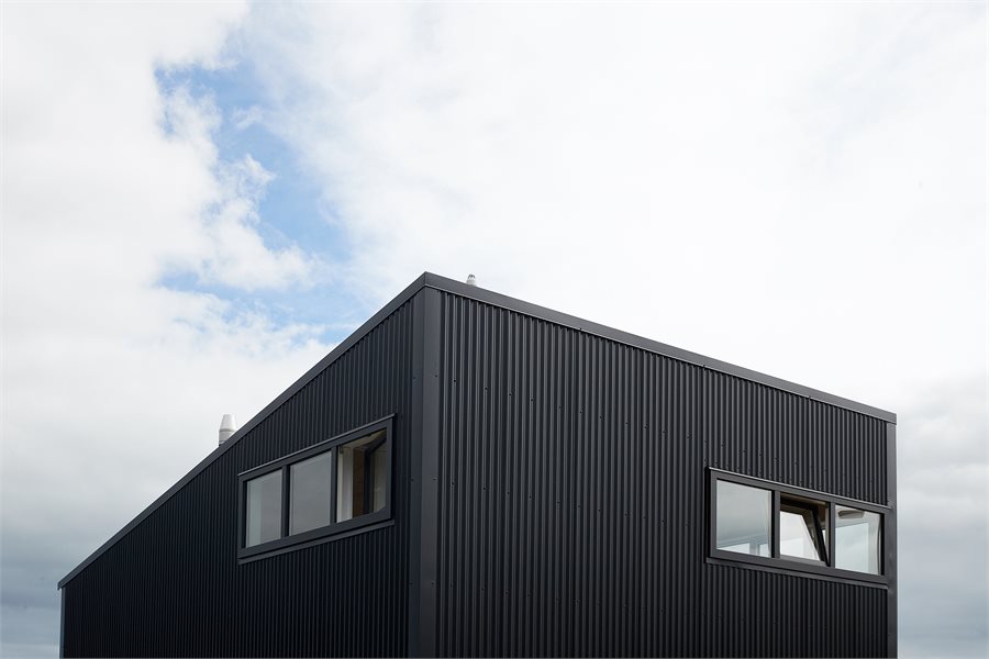 The AluClip System is used to add a Matt Black facing