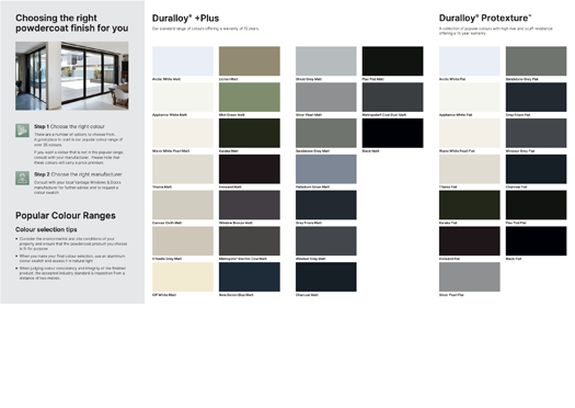 Our popular colour brochure