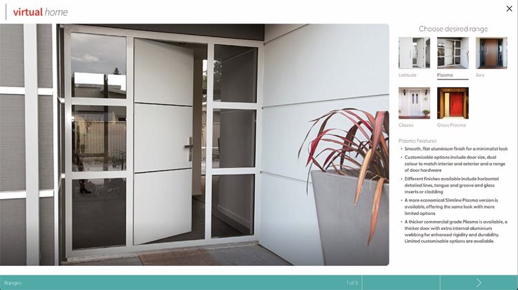 Design your dream entrance door online